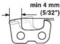 JONSERED CS 2152WH - Kouruhampaan teroitus - 6