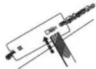 JONSERED CS 2156C - Kouru- ja säätöhampaan korkeuseron säätäminen - 3
