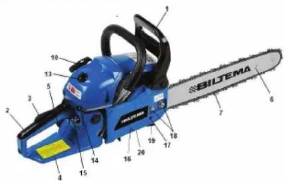 Biltema CS 162G - ADVARSEL! - 1