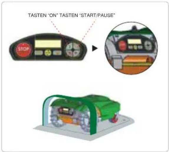 STIGA Autoclip 720S - OPLADNING AF BATTERIER VED F∅RSTEGANGSBRUG - 1