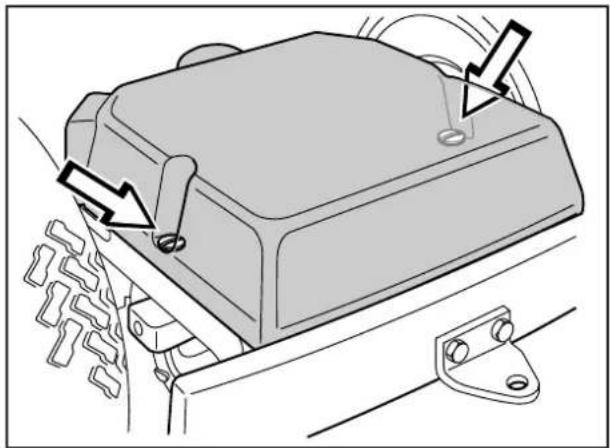 JONSERED FR13 - Kontroller transmissionens oliestand – FRM 13 A - 1