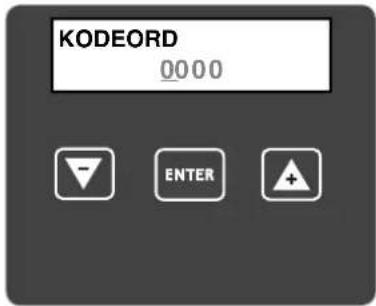 KODEORD 0000