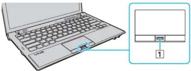 SONY Vaio VPCZ12L9E - Sådan registrerer du et fingeraftryk - 2