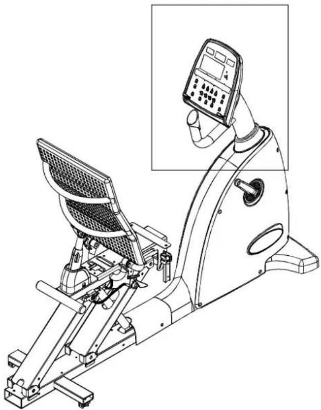 SportsArt C520r - Assembly - Pedestal - 1