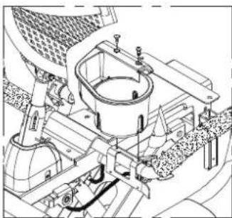 SportsArt C520r - Assembly - Cup Holder - 2