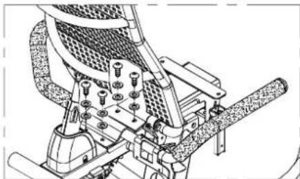 SportsArt C520r - Assembly - Handlebar - 3