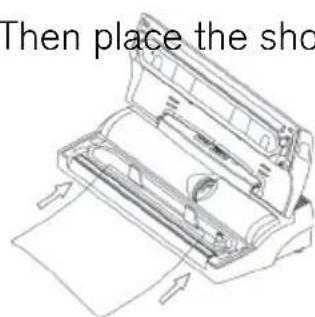 Then place the sho