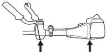 JONSERED CC 2245 - Vibrationsdæmpningssystem - 2