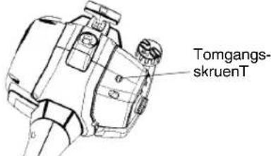 Tomgangs- skruenT