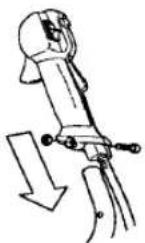 JONSERED CC 2128 - Ohjaimenasennus - 1