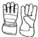 JONSERED CC 2128 - HANDSKAR - 1