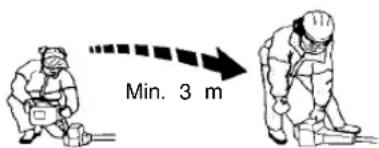 Min. 3 m