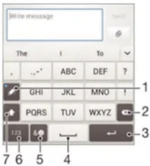 Write message The I To , , -' ABC DEF ? GHI JKL MNO ! PQRS TUV WXYZ 123 & 7 6 5 4 1 2 3