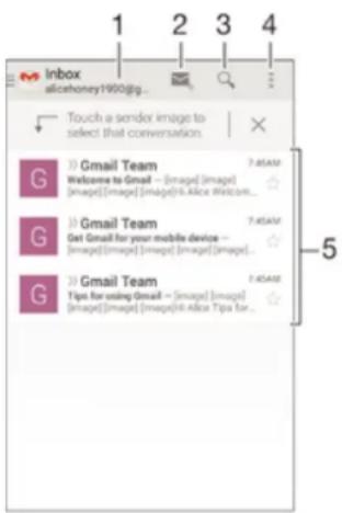 SONY Xperia V (LT25i) - Gmail™ - 1
