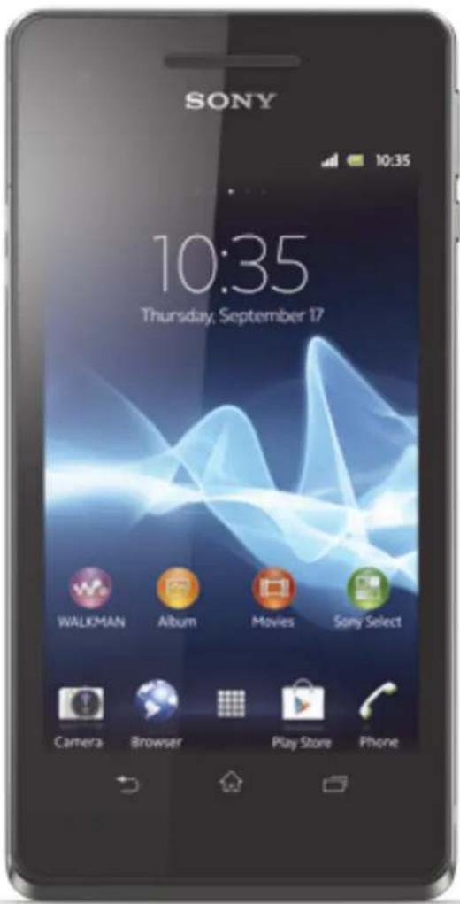 SONY Xperia V (LT25i) - Xperia™ V Brugervejledning - 1