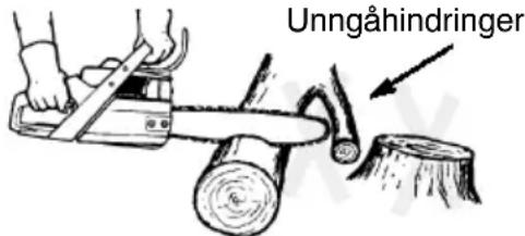 JONSERED 2040 - Unngåinntrekking: - 2