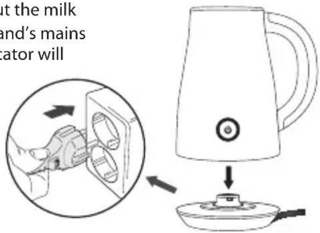 it the milk and's mains ator will