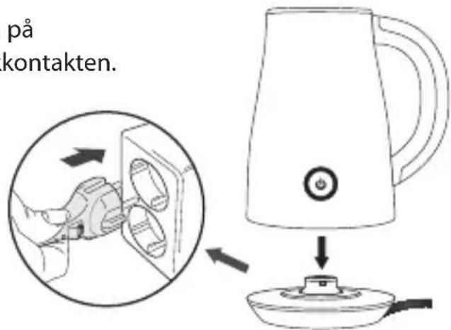 på kontakten.