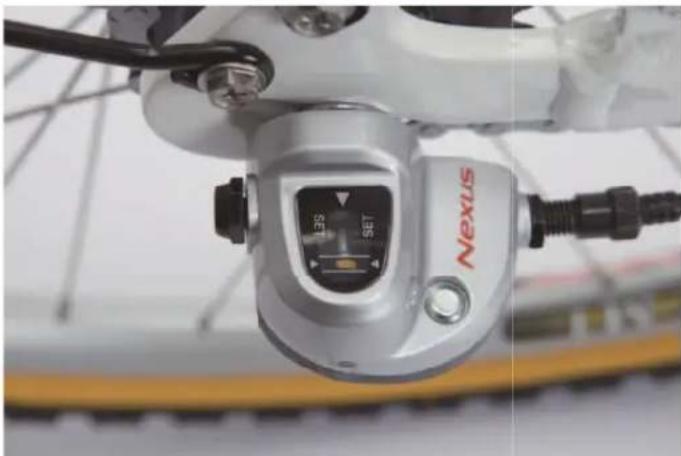 Biltema 27-1306 - Justering af Shimano 3-gears nav - 2