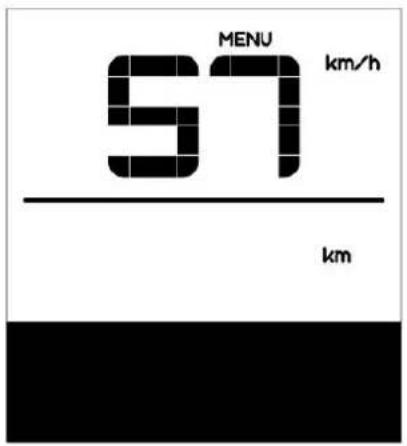 MENU 57 km/h km