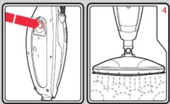 MORPHY RICHARDS 720024 - Using in upright steam cleaning mode - 4