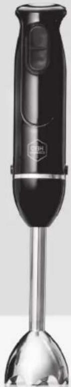 Black and white photo of a hand-bending spatula with a spoon, no visible text or symbols