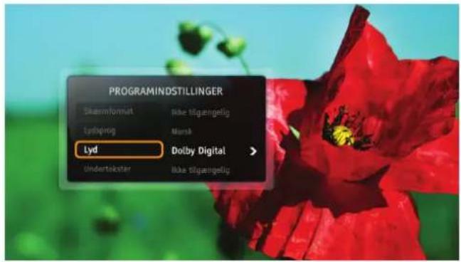 PROGRAMINDSTILLINGER Skremformat Nike Sligengelig Lydböring Alensk Lyd Dolby Digital > undertokster Like Sligengelig