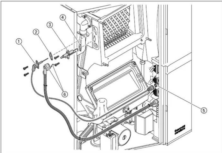 WEISHAUPT WTC 15-A - Elektroder udskiftes - 1