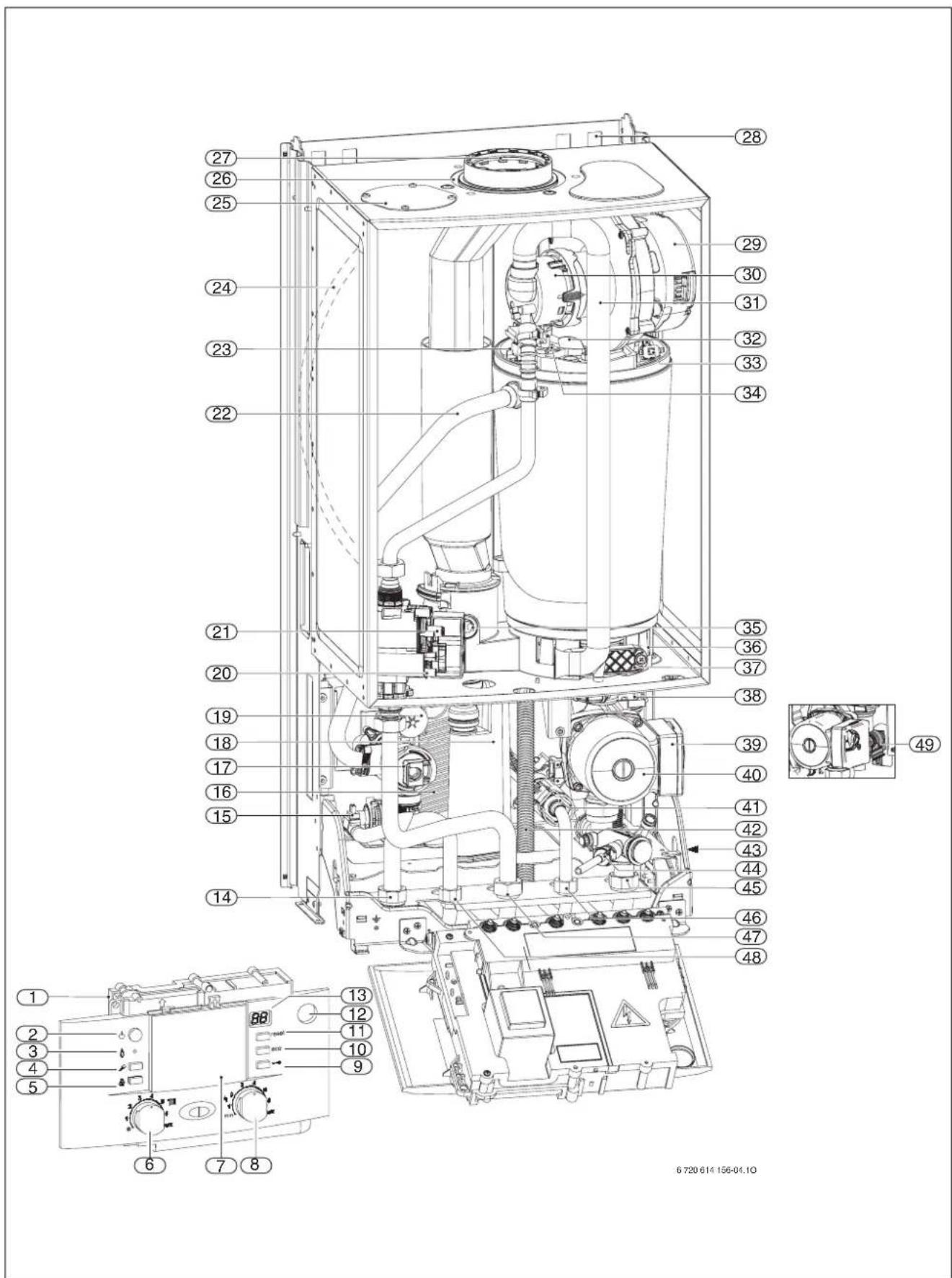 BOSCH EuroPur ZSB 28-3 C - kedelopbygning ZWB... - 1