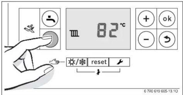 82°C + ok - → 6 720 619 605-13.10