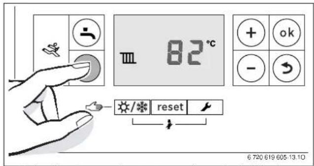 82°C + ok - → 6 720 619 605-13.10