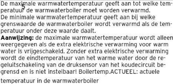 VAILLANT GeoTHERM Solo VWS 61-171/2 - Displays op het gebruikersniveau - 10
