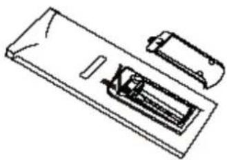 XORO HRS 8580 - Insert batteries and operation radius - 1