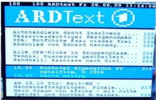 XORO HRS 3400 - Videotext - 3