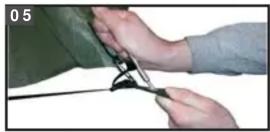 Wechsel Outpost 2 Travel Line - Verpacken des Zeltes - 3
