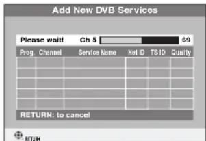 PANASONIC DMR-EX77 - Tilføjelse af nye DVB-ydelser - 1
