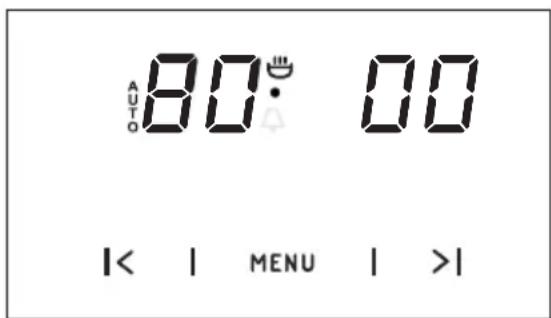 AUTO 80° 00 |< | MENU | >|