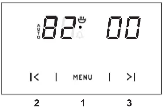 AUTO 82° 00 |< | MENU | >| 2 1 3