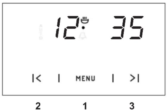 12° 35 |< | MENU | >| 2 1 3