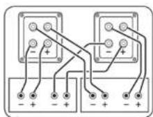 CANTON Reference 50 K - Bi-Wiring/Bi-Amping-Terminal - 2
