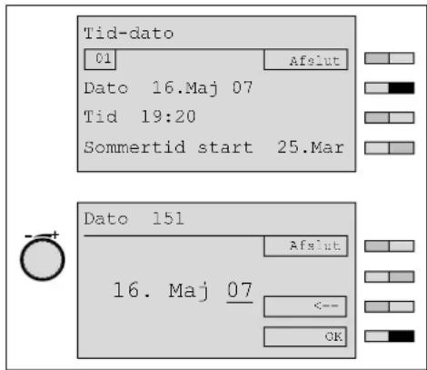 Tid-dato 01 Afslut Dato 16.Maj 07 Tid 19:20 Sommertid start 25.Mar Dato 151 Afslut 16. Maj 07 <-- OK