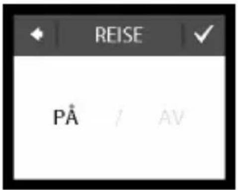 REISE PÅ / AV