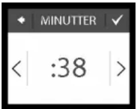 MINUTTER < | :38 | ><|>