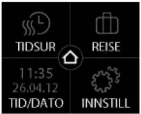 TIDSUR 11:35 26.04.12 TID/DATO REISE INNSTILL