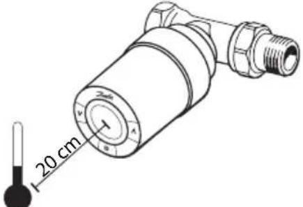 DANFOSS Living eco - Indstilling af komforttemperatur - 4