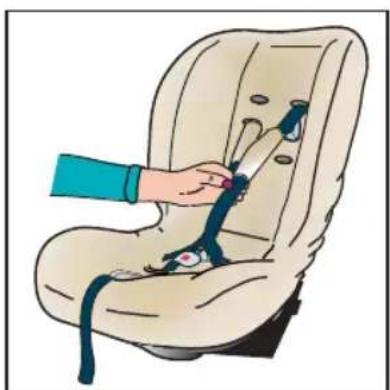 Britax-Römer Two-Way Elite - Hur man ändrar bälteshöjden - 7