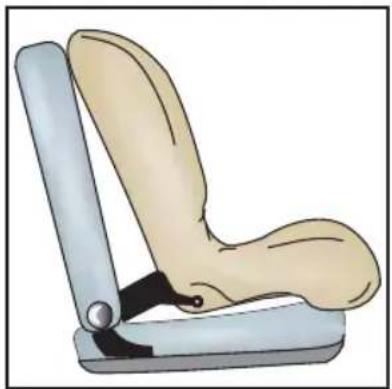 Britax-Römer Two-Way Elite - Istuma-asennon säätö – pystysuora tai nukkuma-asento - 1