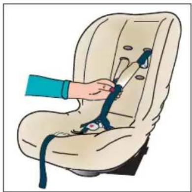 Britax-Römer Two-Way Elite - Hvordan man justerer beltehøyden - 6