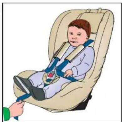 Britax-Römer Two-Way Elite - Hur man justerar internbältet - 5