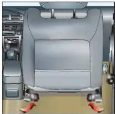 Britax-Römer Two-Way Elite - Plassering av festeremmer ved montering i baksetet - 1